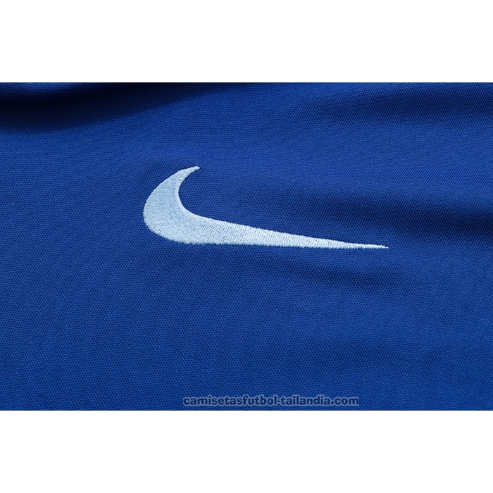 Chandal del Atletico Madrid Manga Corta 22/23 Azul - Pantalon Corto